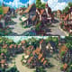 Medieval Village Pixel Art with Streets - Vibrant Pixel Landscapes for Game Developers and Digital Creators 4