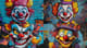 Quirky Exaggerated Clown Graffiti - Vibrant Urban Character Art for Creative Street Culture Projects 5