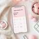 Weekly Harmony Pink Minimalist Wellness Tracker - Serene Wellness Planner for Mindful Self-Care and Balanced Living 6