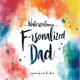 Watercolour Personalized E-Card for Dad - Elegant Father's Day Digital Greeting for Heartfelt Celebrations 4