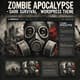 Zombie Apocalypse Dark Survival WordPress Theme - Immersive Dark Mode Theme for Survival & Gaming Websites 4