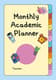 Academic Teacher's Monthly Suite - Streamlined Monthly Planner for Educators and Academic Professionals 3