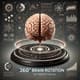 Rotating Brain Animation - Dynamic AI-Enhanced Motion Graphic Elements for Creative Video Projects 5