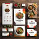 20+ Ultimate Restaurant Branding Kit - PSD & AI Templates - Premium Editable Menu Designs for Restaurants and Food Businesses 5