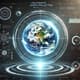 Futuristic Earth Hologram - Dynamic AI-Enhanced Motion Graphics for Tech and Creative Video Projects 1