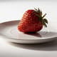 Juicy Strawberry Rotation - Plate Presentation - Cinematic Food Stock Video for Creative Marketing & Content Production 5