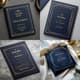 Dark Blue Gold Classy Graduation Party Invitation - Elegant Invitation Template for Graduation Celebrations and Formal Events 5