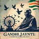 10 Gandhi Jayanti Posters - Peace & Legacy PSD Poster Set - Inspirational Marketing Templates for Impactful Campaigns and Brand Storytelling 1