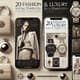 20 Fashion & Luxury Social Templates - Stylish Multi-Channel Ad Designs for Elevated Brand Campaigns 5