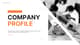 Black Orange Company Profile Template - Sleek Business Presentation Slides for Professional Branding and Investor Pitches 3