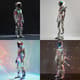 Celestial Strands Zero-G Chic Concept - Futuristic Costume & Fashion Concept Art for Designers and Creatives 4