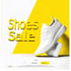 Shoes Sale FB Post - Yellow White Bold - Bold Social Media Template for Eye-Catching Facebook Ads and Posts 5