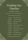 Ornate Charm Green Wedding Timeline - Elegant Event Planning Template for Seamless Wedding Coordination 3