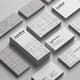LuxeGrid Business Cards - Refined Corporate Set - Premium Editable Business Card Templates for Corporate Professionals and Agencies 3