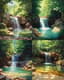 Waterfall Painting - Serene Landscape Art for Home Décor and Creative Spaces 2025-2026 5