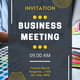 Minimalist Corporate Event Invitation - Sleek Business Invitations for Professional Events and Formal Gatherings 5