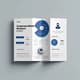 Corporate Bifold Brochure - Clean Layout V1009 - Sleek Business Flyer Template for Professional Marketing and Promotions 1