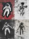 Astronaut Stencil Art - Urban Graffiti Stencil Designs for Creative Street Art and Urban Projects 6