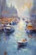Lively Harbor Scene Impressionist - Vibrant Impressionist Painting for Artistic Decor and Creative Inspiration 6