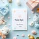 Pastel Style Baby Shower Invitation - Delicate Pastel Design for Heartwarming Baby Shower Celebrations 1