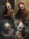 Twisted Clown Character - Dark Horror Art for Spooky Visuals and Creative Projects 2025 3