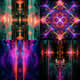 Digital Abstract Symmetrical Pattern Art - Contemporary Geometric Abstracts for Creative and Commercial Projects 5