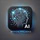 Artificial Intelligence AI Icon - Sleek Motion Graphic Element for Futuristic Digital Videos and Presentations 1