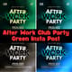 After Work Club Party Green Insta Post - Vibrant Corporate Event Social Media Template for Engaging Presentations 1