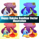 Happy Raksha Bandhan Vector Illustration - Vibrant Festive Artwork for Celebrations and Cultural Projects 6