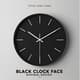Black Clock Face Minimal Design - Cinematic Aerial Time-Lapse & Slow Motion Stock Video for Creative Visuals 3