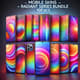 Mobile Skins Radiant Series Bundle - Vibrant Mobile Phone Skins for Stylish Device Protection and Personalization 5
