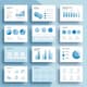 Light Blue Infographics - Soft-Tone Business Layout Collection - Clean, Professional Visuals for Engaging Corporate Presentations and Reports 3