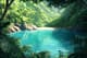 Tranquil Lagoon View - Serene Seascape Landscape Art for Relaxing Spaces and Creative Decor 5
