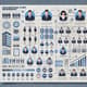Organizational Chart Infographic - Business People Layout - Professional Infographic Design for Clear Corporate Structures and Team Visualization 1