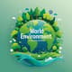 10 World Environment Day Posters - Green Earth PSD Designs for Impactful Eco Campaigns & Brand Awareness 4