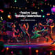 Festive Dance Loop - Holiday Celebration Animation - Cinematic Motion Graphics for Seasonal Video Enhancements 6