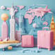 3D Travel Destination Illustration - Immersive 3D Travel Scene Templates for Creators and Marketers 4