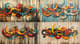 Steppe Soul Vertical Script Graffiti - Dynamic Calligraffiti Art for Urban Creatives and Visual Storytelling 6