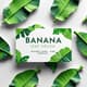 Banana Leaf Crush - Business Card Template - Tropical Minimalist Design for Professional Branding and Corporate Identity 5