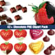42+ Chocolate PNG Clipart Pack - Premium Food & Beverage Vector Illustrations for Creative Branding and Digital Projects 1
