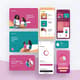 Gynobook Pregnancy App UI Kit - Modern Website UI/UX Design for Pregnancy and Health Apps 4