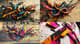 Vibrant Wild Style Mural - Dynamic Urban Graffiti Art for Creative Spaces and Street Culture Enthusiasts 1