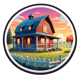 50+ Dream Cottage Hut Sticker Collection - Charming Vinyl Stickers for Personal and Commercial Creative Projects 4