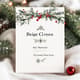 Beige Green Red Watercolor Christmas Party Invite - Elegant Holiday Invitation Template for Seasonal Celebrations 4
