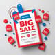 Big Sale Promotion Flyer & Poster Template - Retail Discount Edition - Versatile Marketing Kit for Impactful Retail Campaigns 4
