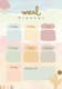 Pastel Nutrition Feminine Meal Sheet (A4) - Elegant Meal Planner for Health-Conscious Women and Organized Nutrition Tracking 3