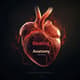 Beating Heart Anatomy - Cardiovascular Health Visualization - Cinematic Motion Graphics for Medical Education and Health Campaigns 1