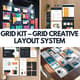 Grid Kit - Grid Creative Layout System - Professional Print Ads Template for Marketing & Promotions 6
