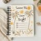 Summer Bliss Cream Bright Planner - Elegant Goal & Bucket List Organizer for Inspired Productivity 1
