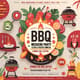 BBQ Weekend Party Flyer & Poster Template - Summer Grill Edition - Vibrant Marketing Template for Seasonal Events and Promotions 4